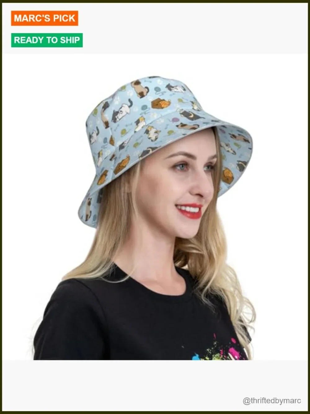 Bucket Hat for Women Summer Sun Protection Packable Beach Fishing Travel